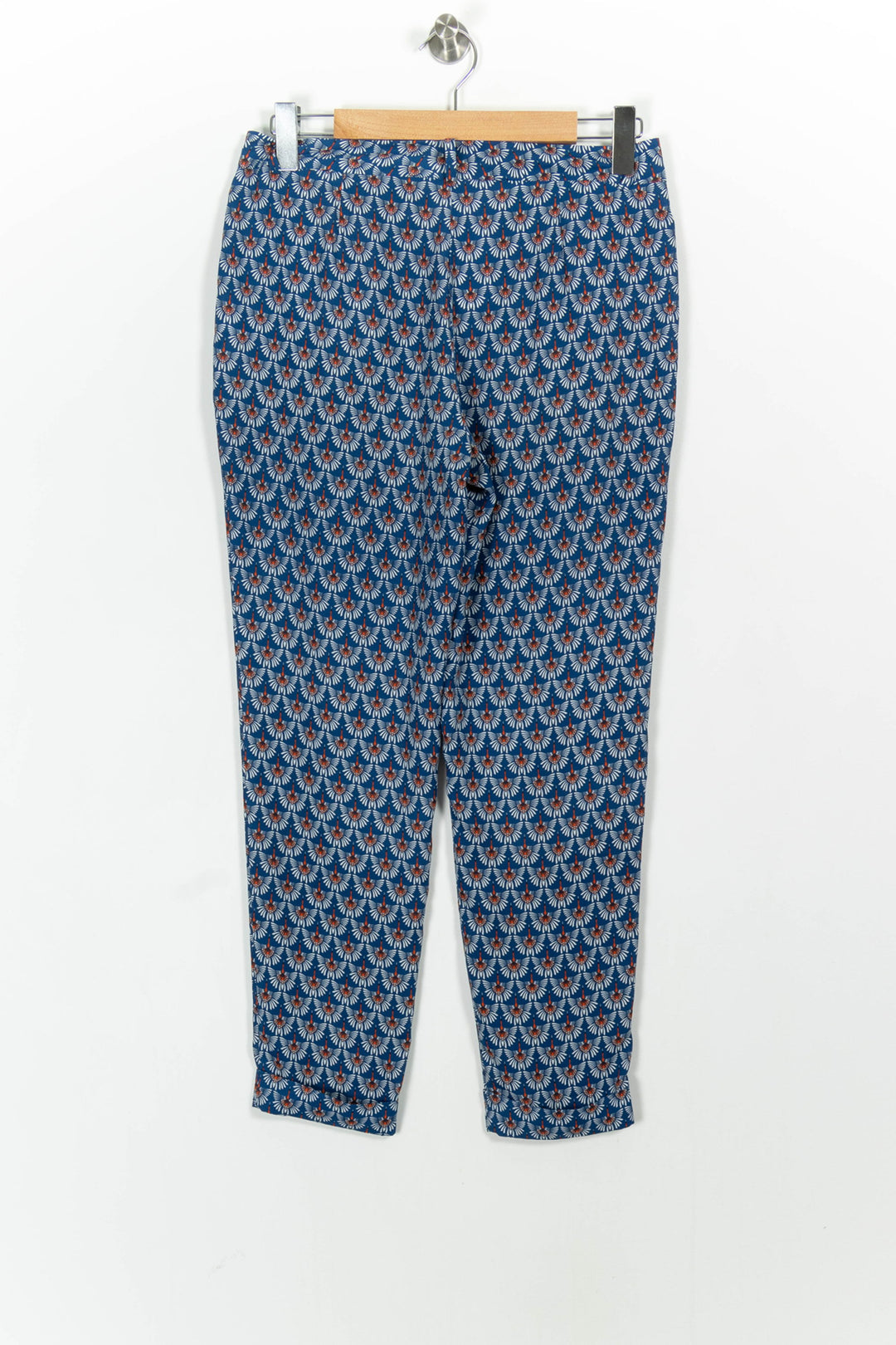 Pantalon Bleu et Rouge - Taille M/38 de la marque Kookai | PARAD102806 - Vendu par Paradigme - Image 4