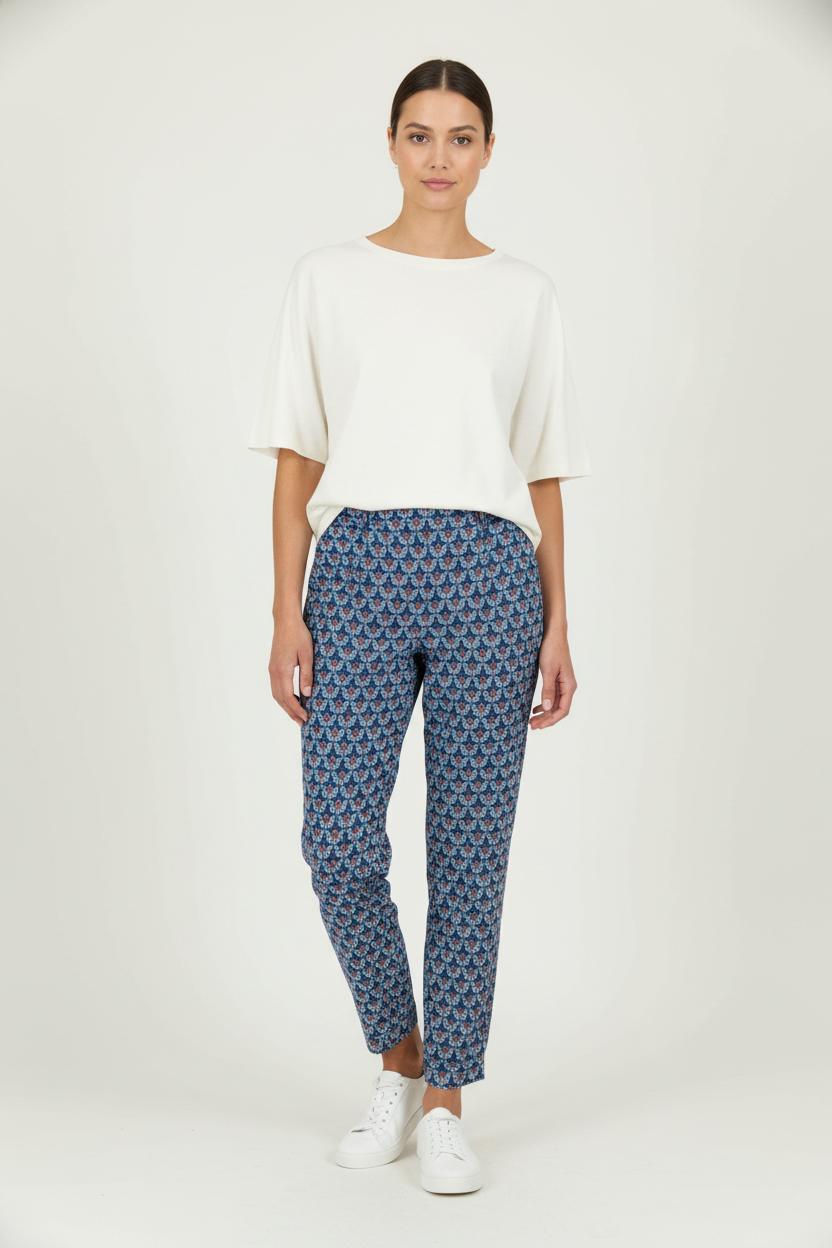 Pantalon Bleu et Rouge - Taille M/38 de la marque Kookai | PARAD102806 - Vendu par Paradigme - Image 1