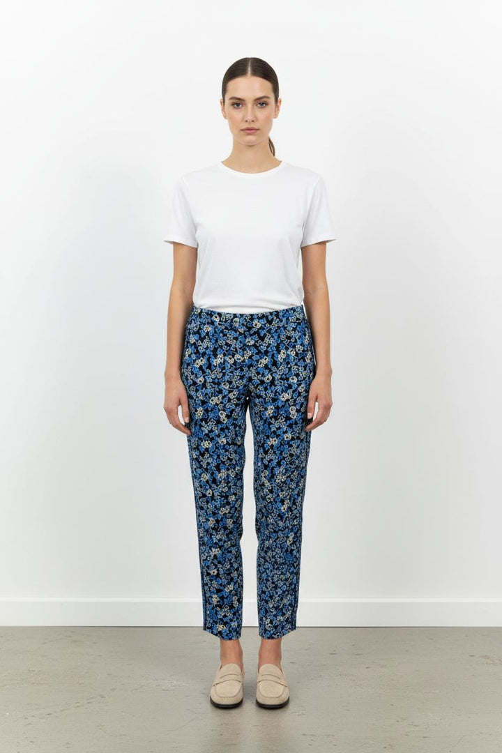 Pantalon Bleu et Blanc - Taille S/36 de la marque Kookai | PARAD102807 - Vendu par Paradigme - Image 1