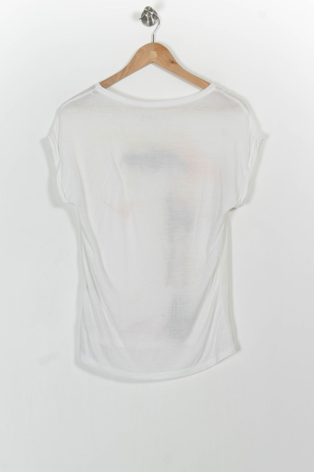 Tee-shirt Blanc - Taille S/36 de la marque Maison 123 | PARAD102810 - Vendu par Paradigme - Image 4