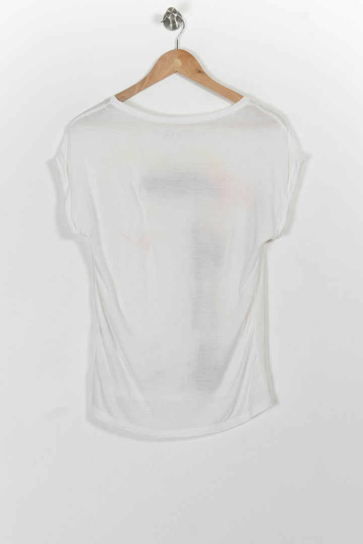 Tee-shirt Blanc - Taille S/36 de la marque Maison 123 | PARAD102810 - Vendu par Paradigme - Image 4