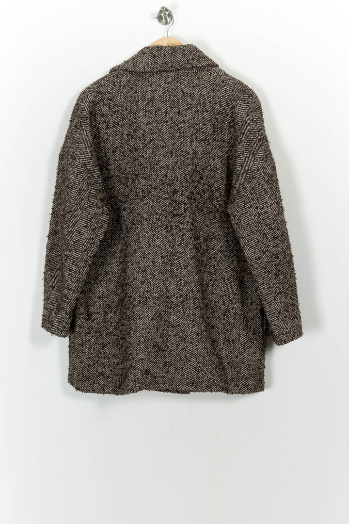 Manteau Marron - Taille S/36 de la marque La Petite Etoile | PARAD102813 - Vendu par Paradigme - Image 4