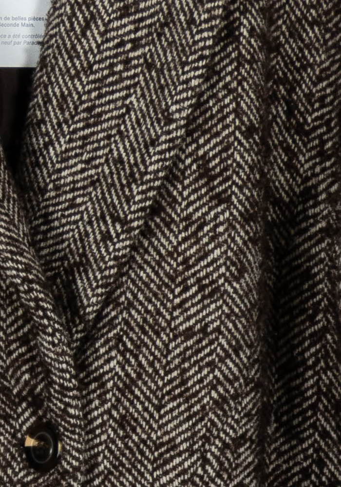 Manteau Marron - Taille S/36 de la marque La Petite Etoile | PARAD102813 - Vendu par Paradigme - Image 3