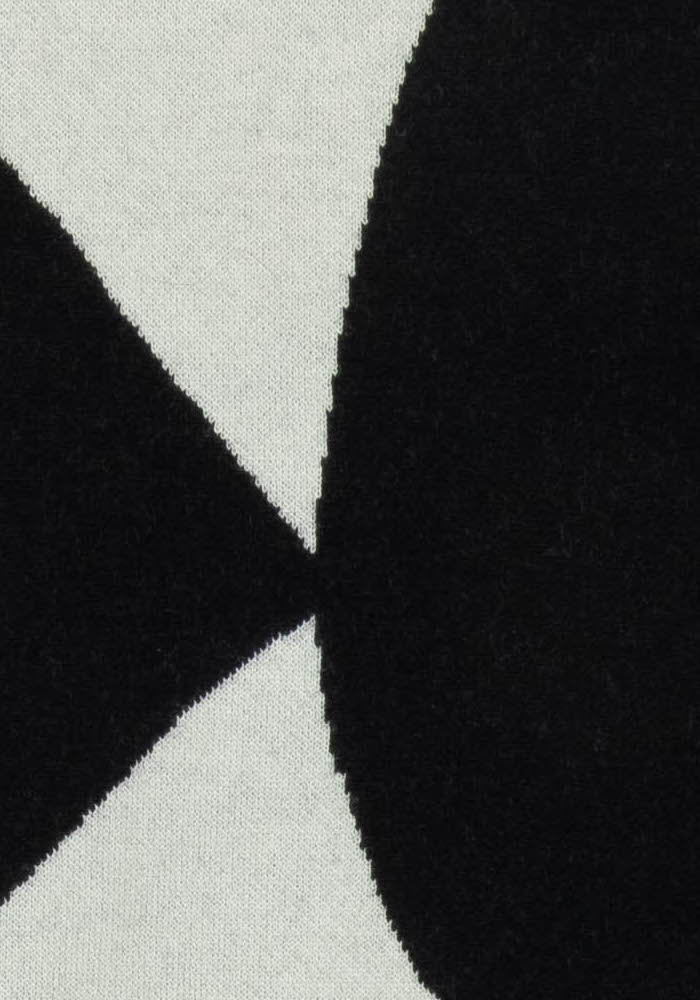Robe Pull Noire et Blanche - Taille S/36 de la marque Soi Paris | PARAD102814 - Vendu par Paradigme - Image 3