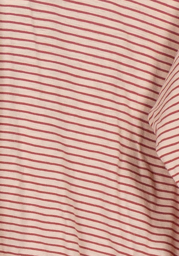 Sweat à Capuche Rayé Rose et Blanc - Taille XS/34 de la marque Des petits hauts | PARAD102817 - Vendu par Paradigme - Image 3