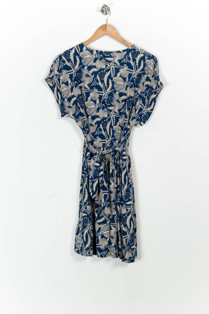 Robe Midi Bleu et Beige - Taille XS/34 de la marque Marie Sixtine | PARAD102818 - Vendu par Paradigme - Image 4