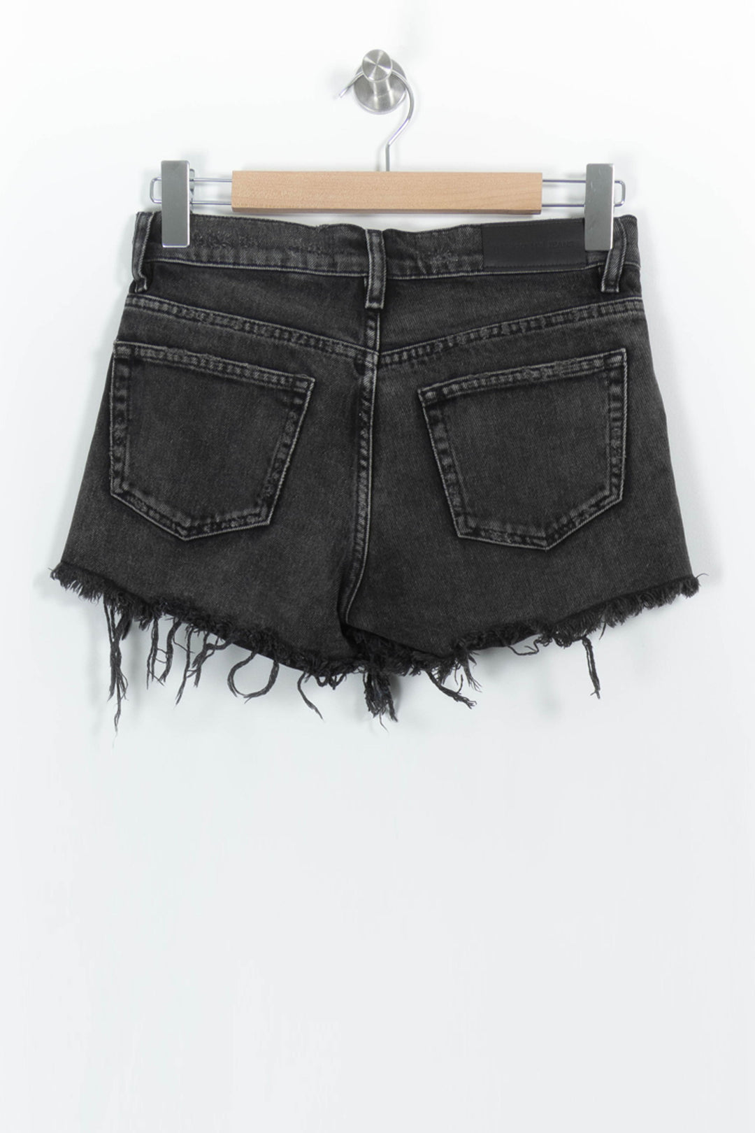 Short Effiloché Gris - Taille S/36 de la marque The Kooples | PARAD102820 - Vendu par Paradigme - Image 4