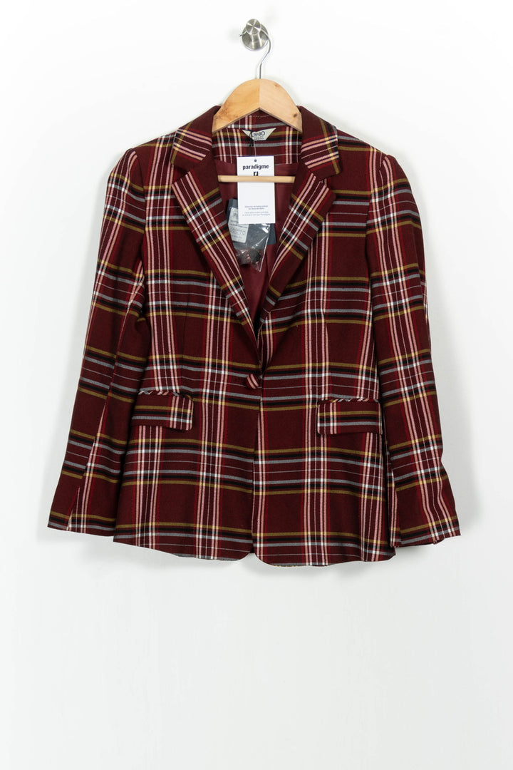 Blazer Bordeaux et Blanc - Taille XS/34 de la marque Liu Jo | PARAD102825 - Vendu par Paradigme - Image 2