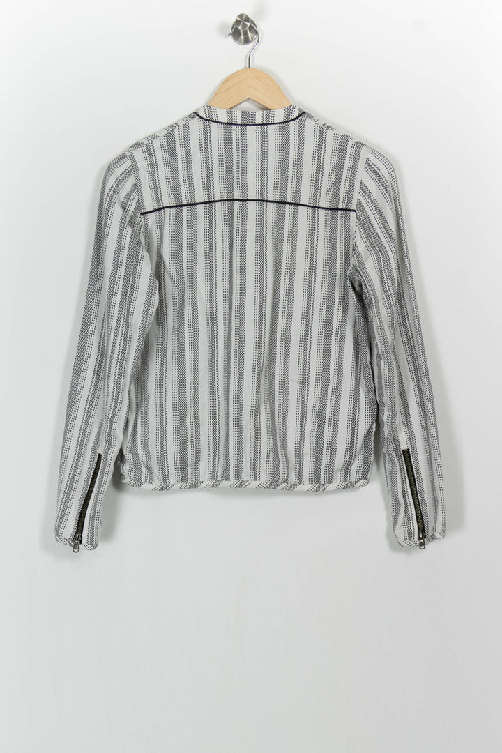 Veste Rayée Blanche et Noire - Taille XS/34 de la marque Ekyog | PARAD102828 - Vendu par Paradigme - Image 4