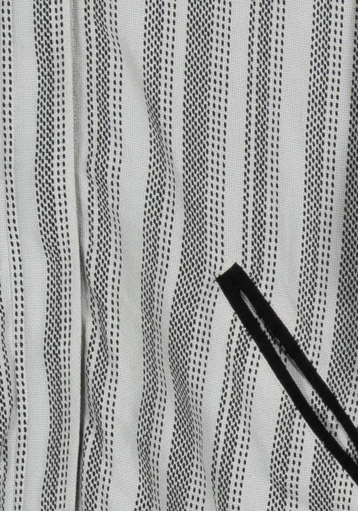 Veste Rayée Blanche et Noire - Taille XS/34 de la marque Ekyog | PARAD102828 - Vendu par Paradigme - Image 3
