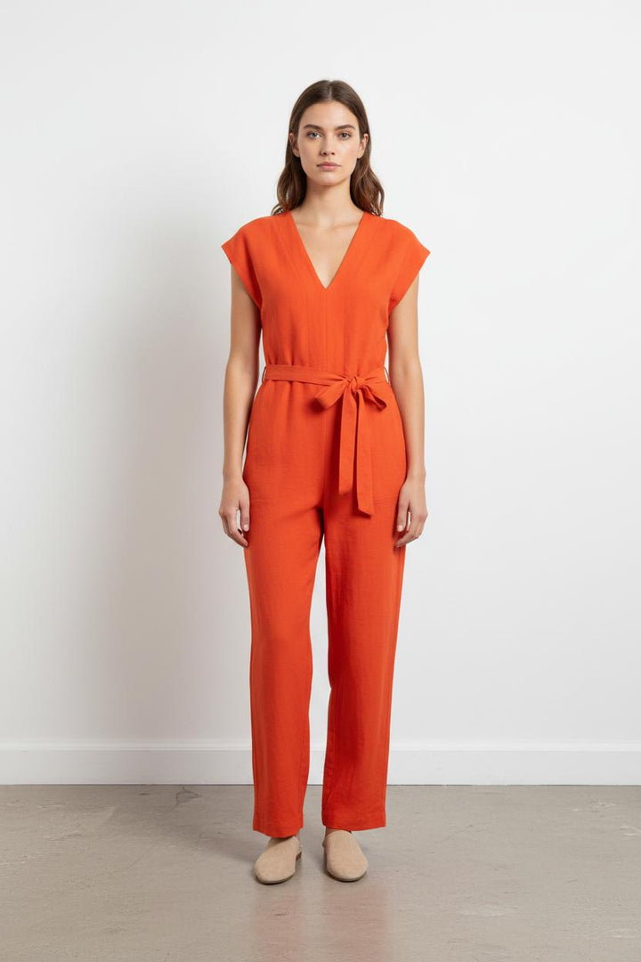 Combinaison Rouge - Taille L/40 de la marque La Fée Maraboutée | PARAD102829 - Vendu par Paradigme - Image 1