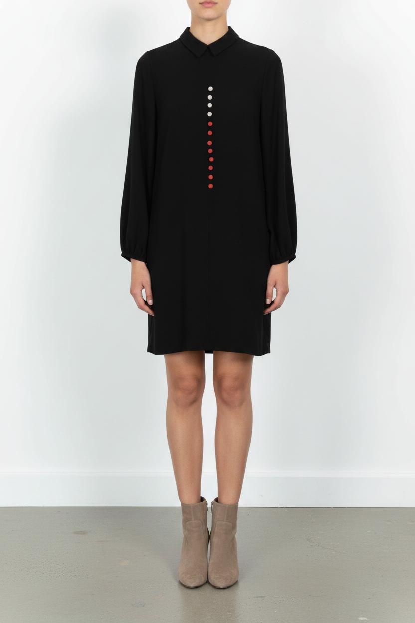 Robe Courte Noire - Taille M/38 de la marque Kookai | PARAD102833 - Vendu par Paradigme - Image 1