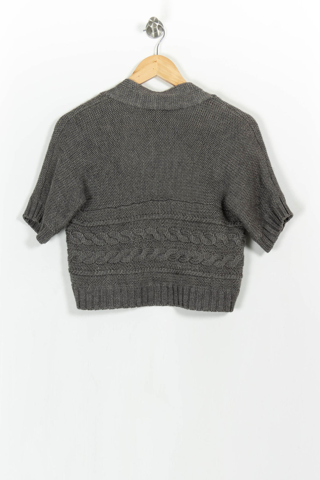 Cardigan Gris - Taille S/36 de la marque Caroll | PARAD102834 - Vendu par Paradigme - Image 4