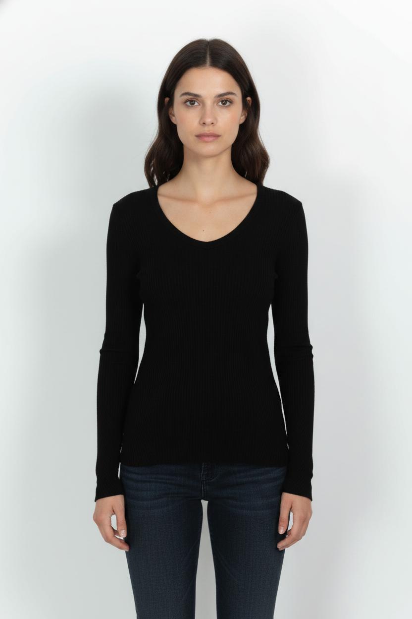 Pull Noir - Taille S/36 de la marque Kookai | PARAD102840 - Vendu par Paradigme - Image 1