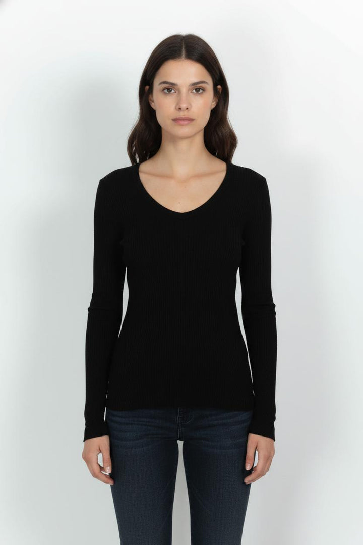Pull Noir - Taille S/36 de la marque Kookai | PARAD102840 - Vendu par Paradigme - Image 1