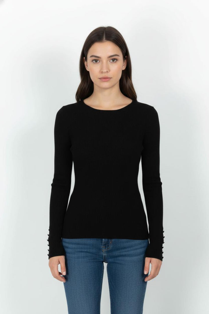 Pull Noir - Taille M/38 de la marque Maison 123 | PARAD102841 - Vendu par Paradigme - Image 1