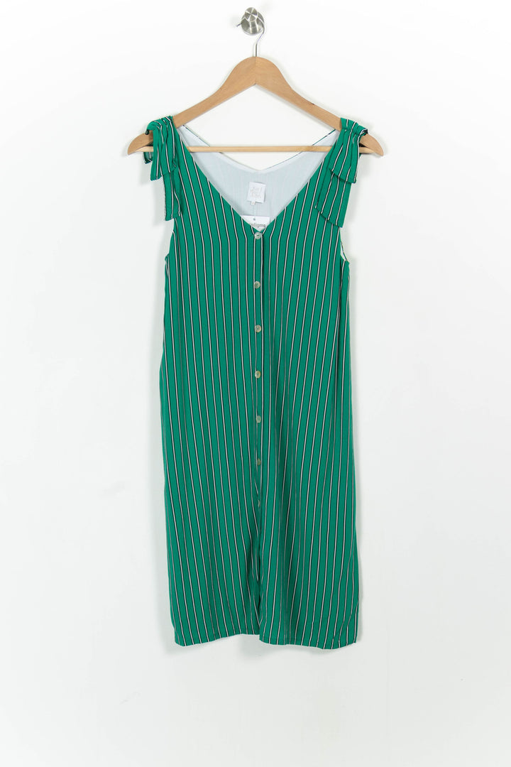 Robe Courte Verte et Blanche - Taille S/36 de la marque Karl Marc John | PARAD102843 - Vendu par Paradigme - Image 2