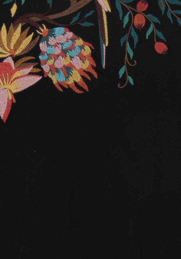 Tee-shirt Noir - Taille S/36 de la marque La Fée Maraboutée | PARAD102850 - Vendu par Paradigme - Image 3