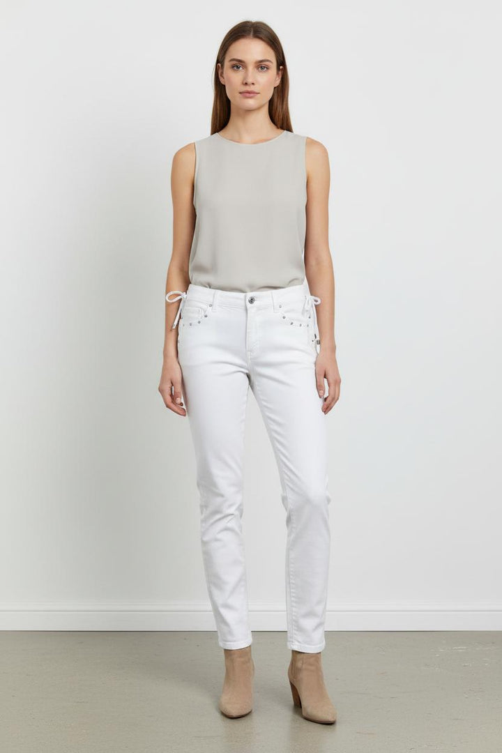 Jean Blanc - Taille S/36 de la marque IKKS | PARAD102852 - Vendu par Paradigme - Image 1