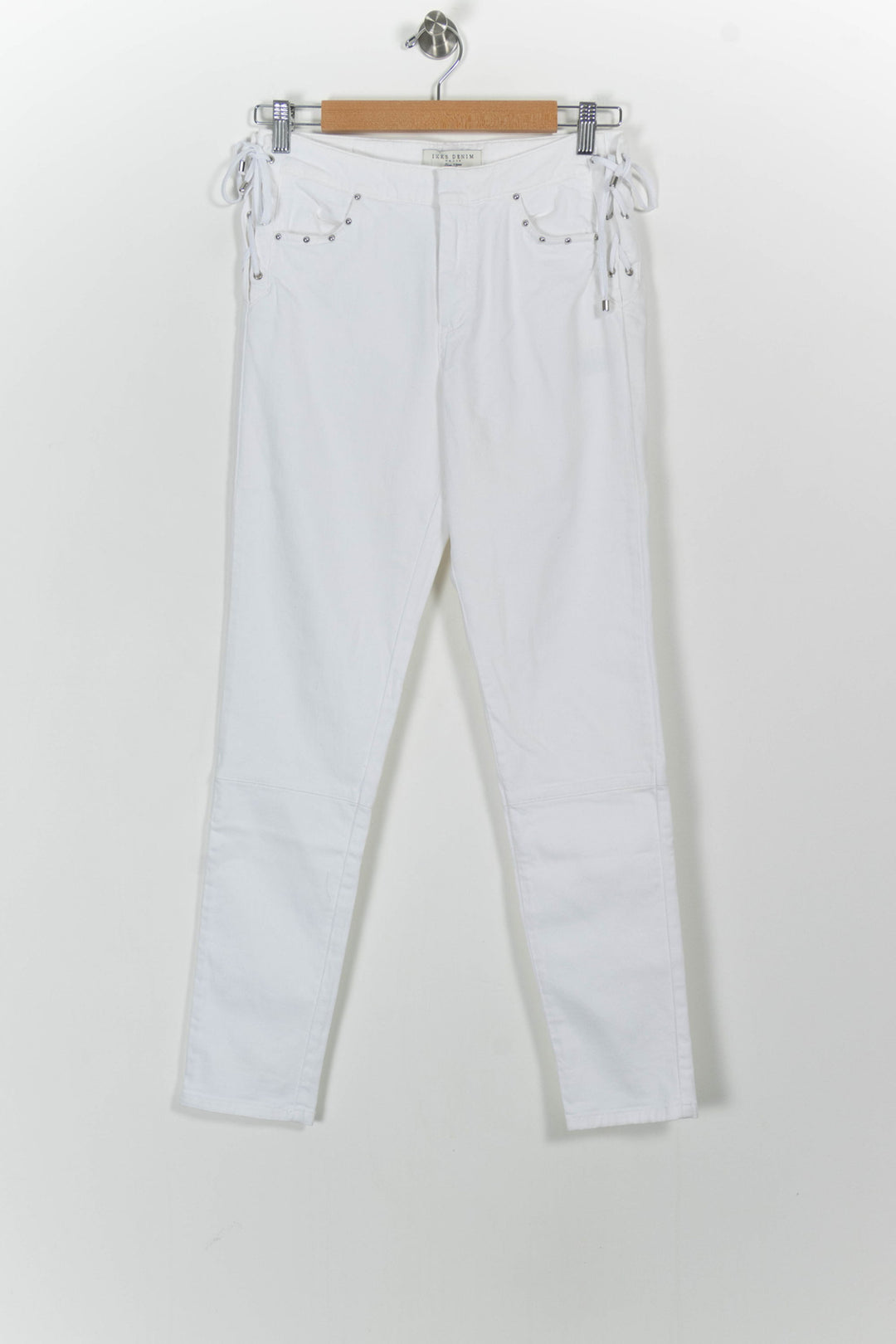 Jean Blanc - Taille S/36 de la marque IKKS | PARAD102852 - Vendu par Paradigme - Image 2