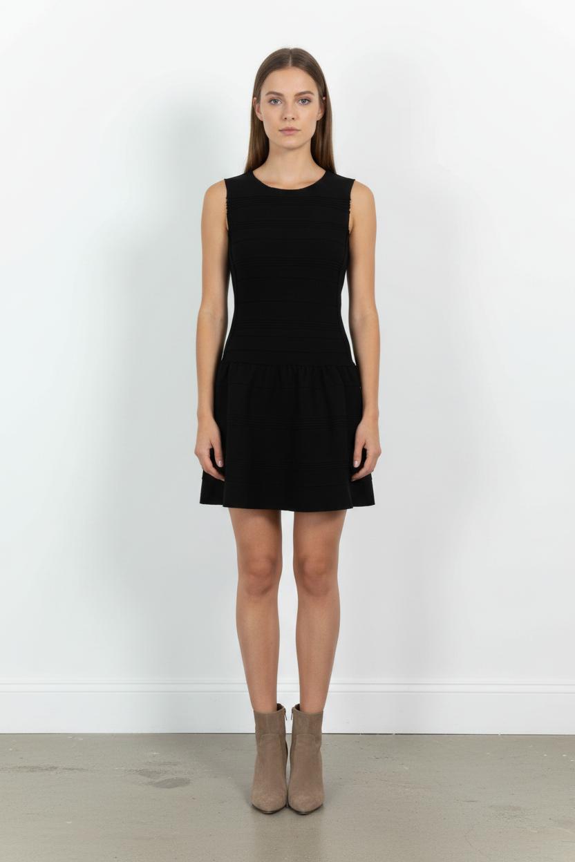 Robe Sans Manches Noire - Taille M/38 de la marque Maje | PARAD102853 - Vendu par Paradigme - Image 1