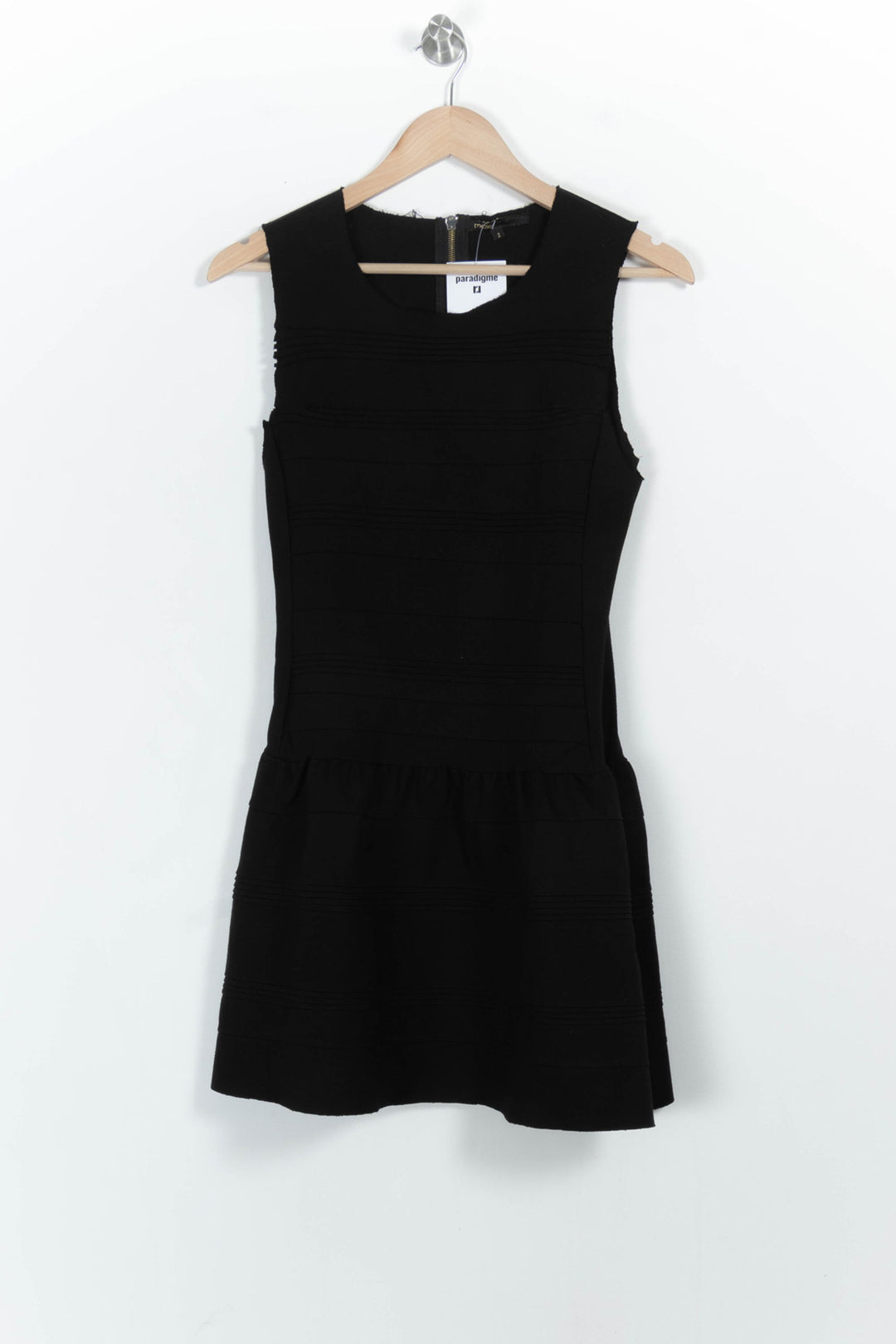 Robe Sans Manches Noire - Taille M/38 de la marque Maje | PARAD102853 - Vendu par Paradigme - Image 2