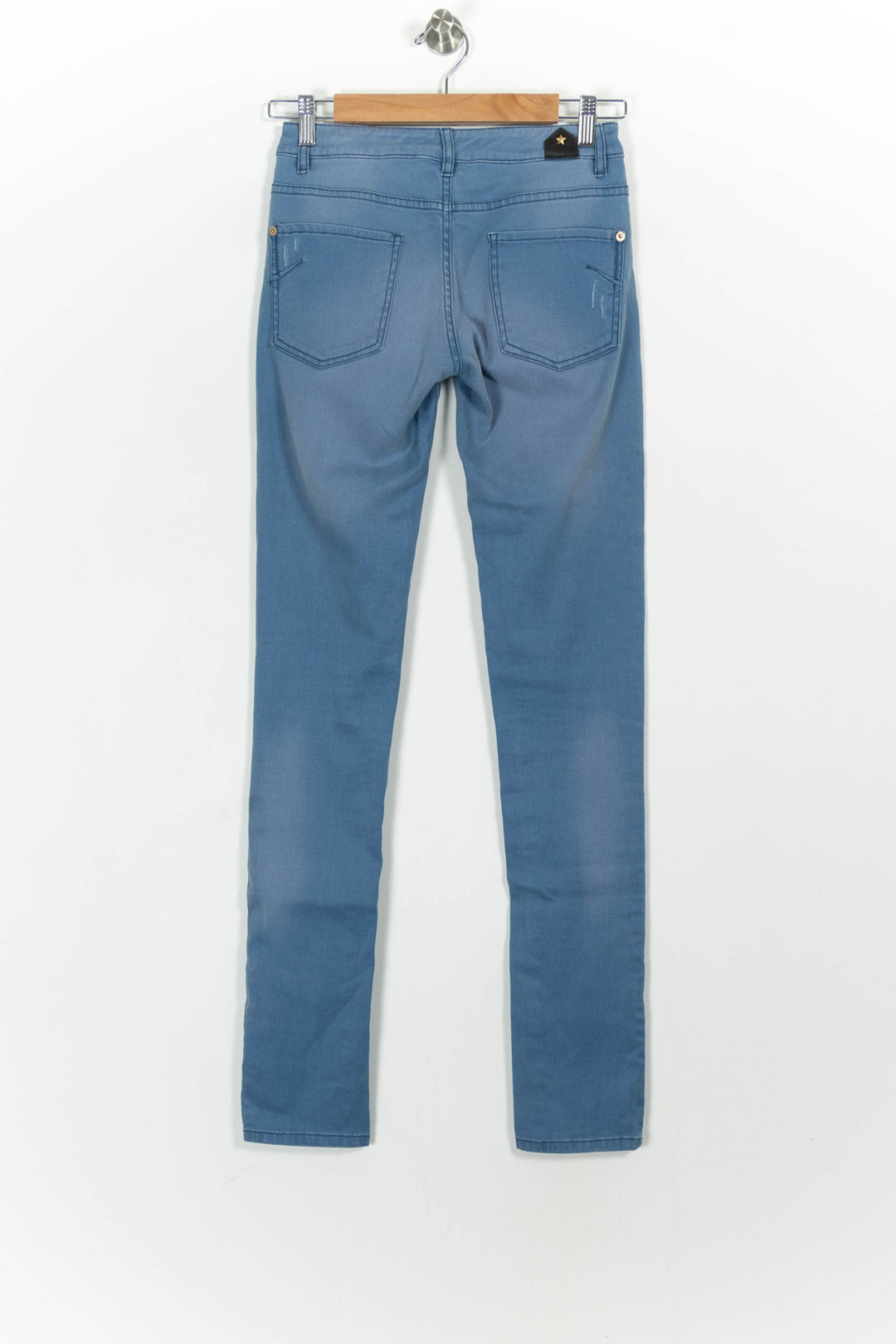 Jean Slim Bleu - Taille S/36 de la marque IKKS | PARAD102854 - Vendu par Paradigme - Image 4