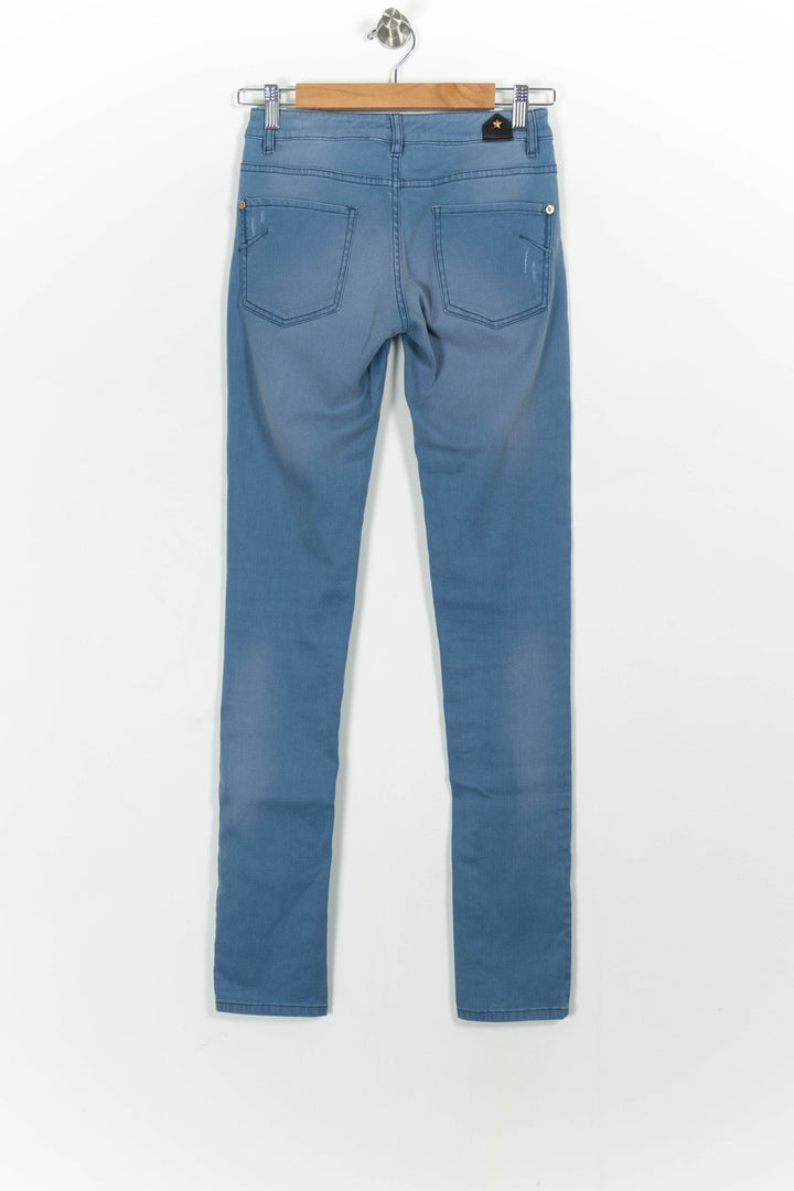 Jean Slim Bleu - Taille S/36 de la marque IKKS | PARAD102854 - Vendu par Paradigme - Image 4