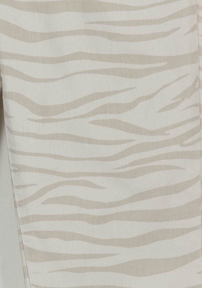 Jean Beige et Blanc - Taille XS/34 de la marque IKKS | PARAD102860 - Vendu par Paradigme - Image 3