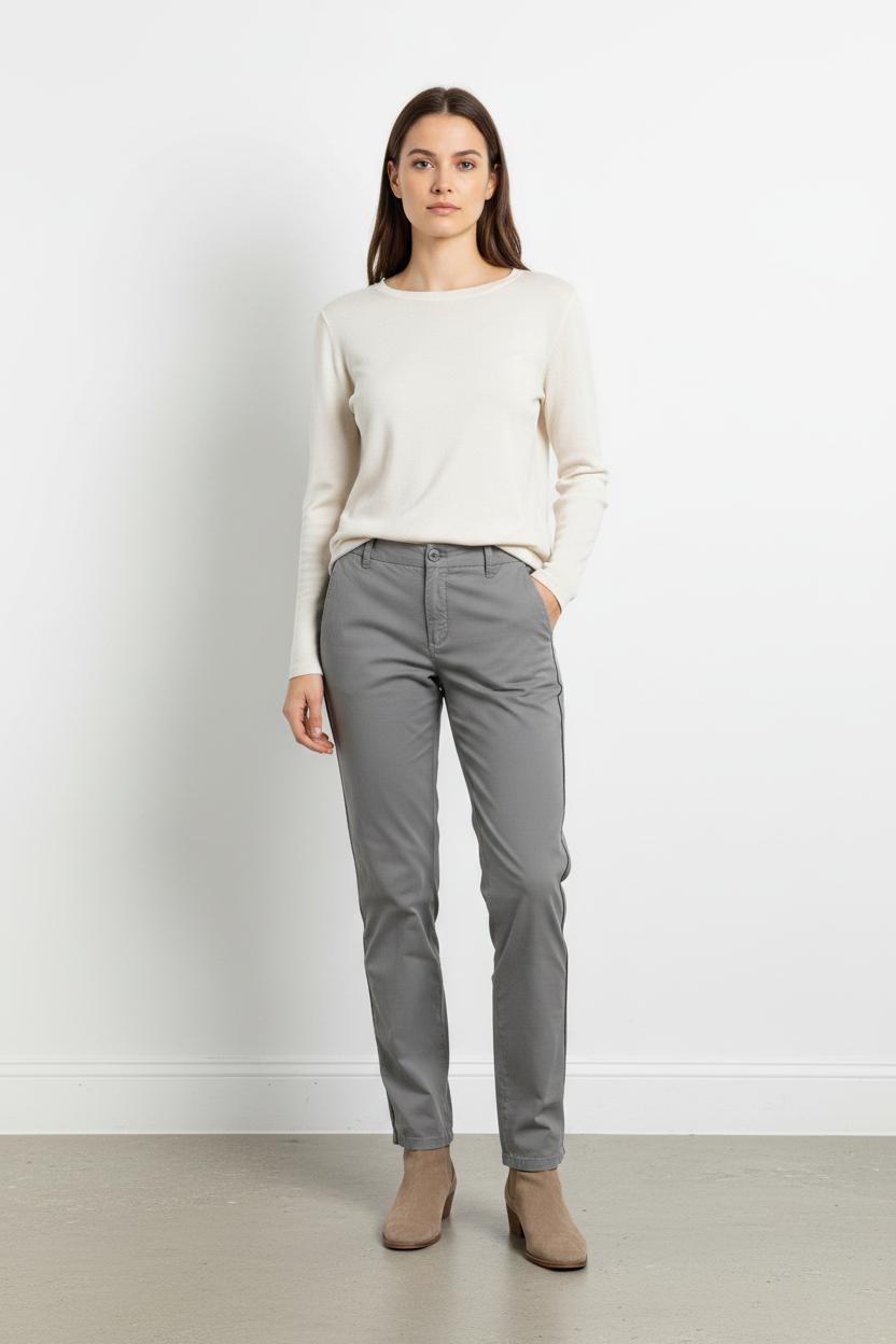 Pantalon Gris - Taille XS/34 de la marque IKKS | PARAD102862 - Vendu par Paradigme - Image 1