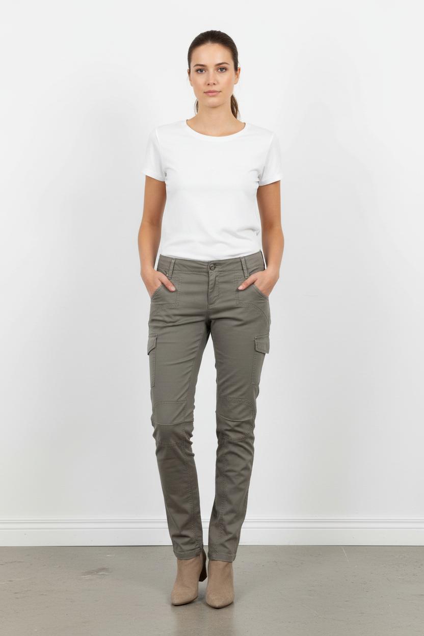 Pantalon Gris - Taille L/40 de la marque One Step | PARAD102864 - Vendu par Paradigme - Image 1