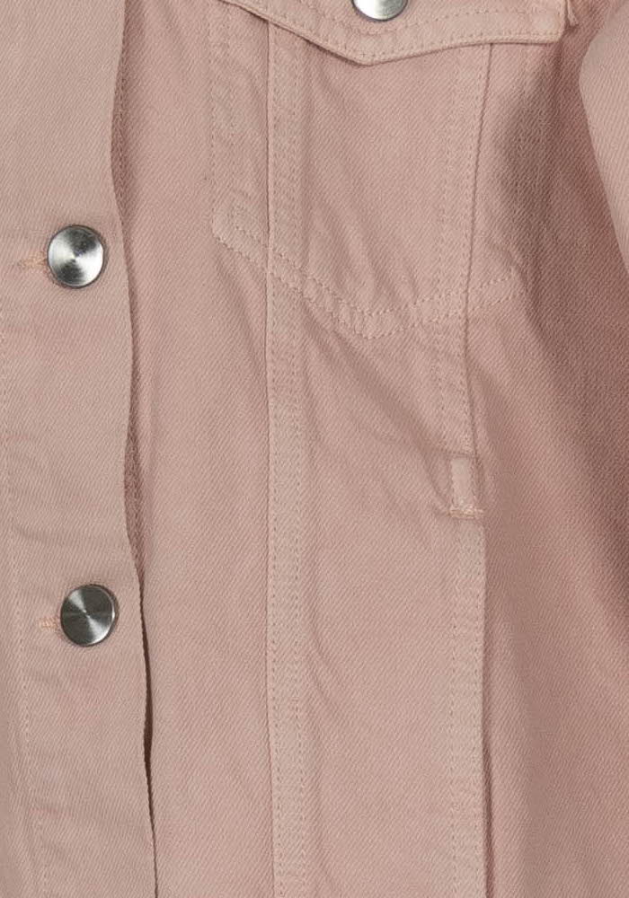 Veste en Jean Rose - Taille S/36 de la marque Galeries Lafayette | PARAD102867 - Vendu par Paradigme - Image 3