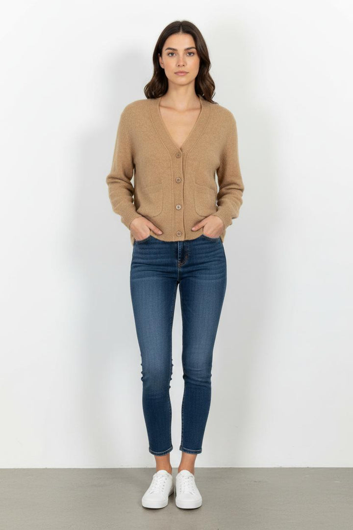 Cardigan Beige - Taille XS/34 de la marque Galeries Lafayette | PARAD102868 - Vendu par Paradigme - Image 1