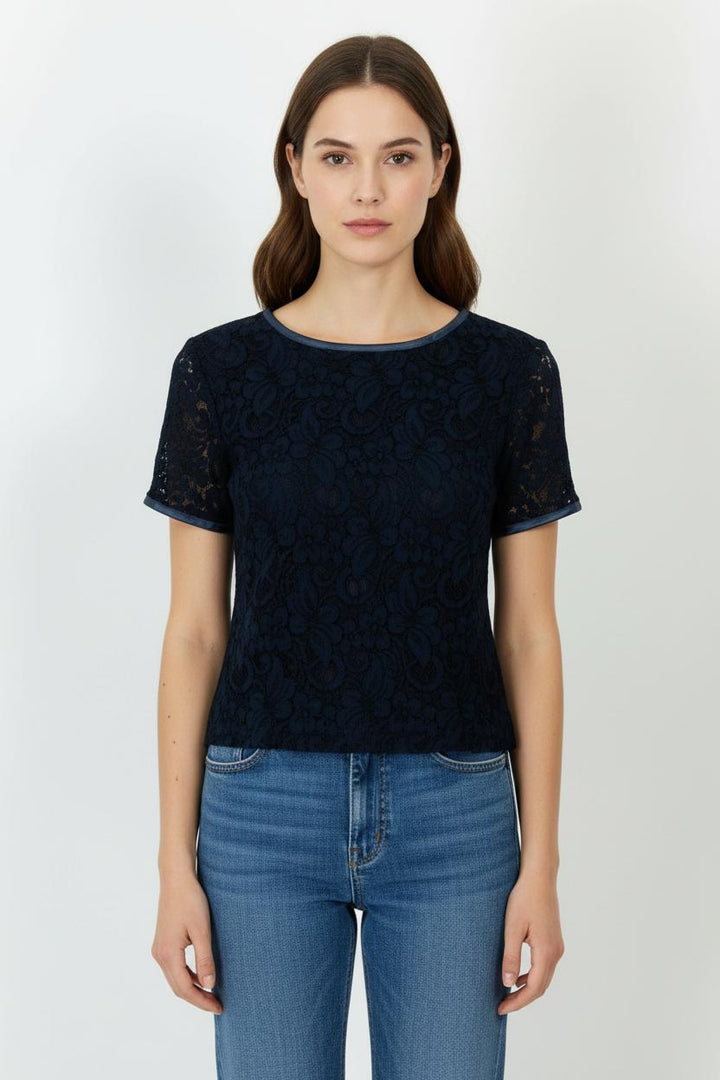 Top Bleu - Taille S/36 de la marque Maison 123 | PARAD102870 - Vendu par Paradigme - Image 1
