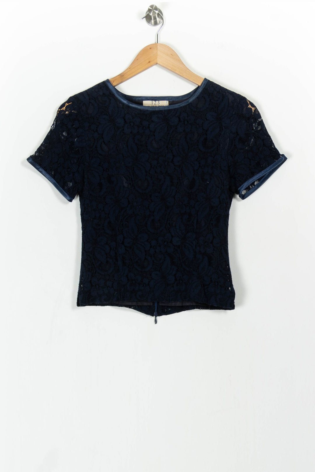 Top Bleu - Taille S/36 de la marque Maison 123 | PARAD102870 - Vendu par Paradigme - Image 2