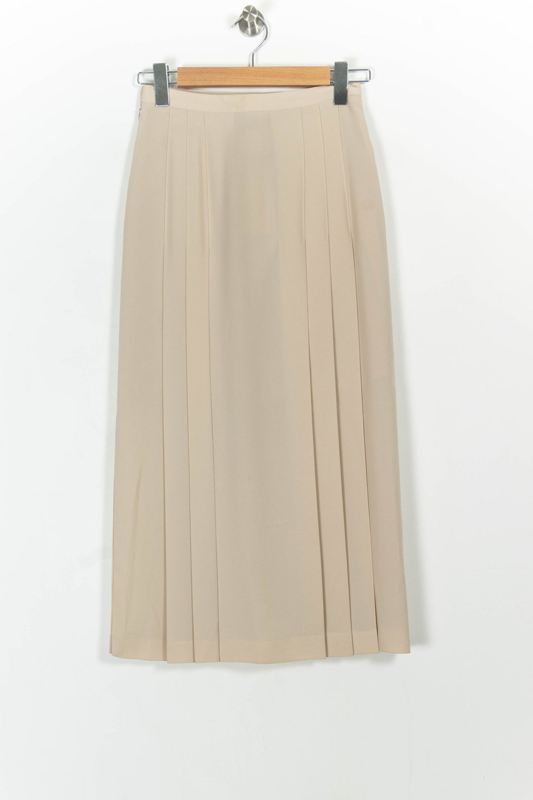 Jupe Plissée Beige - Taille M/38 de la marque Maison 123 | PARAD102871 - Vendu par Paradigme - Image 4