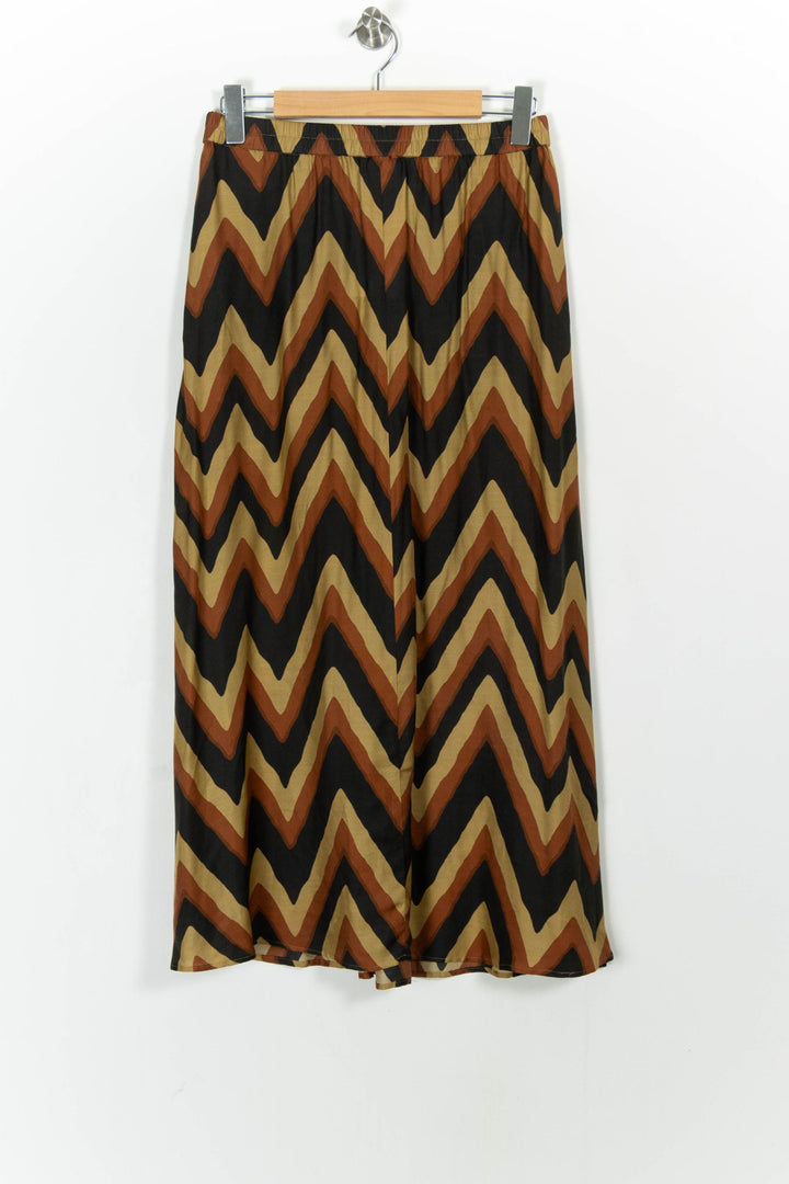 Jupe Longue Marron et Noire - Taille S/36 de la marque Diega | PARAD102891 - Vendu par Paradigme - Image 4