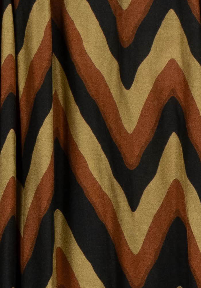 Jupe Longue Marron et Noire - Taille S/36 de la marque Diega | PARAD102891 - Vendu par Paradigme - Image 3