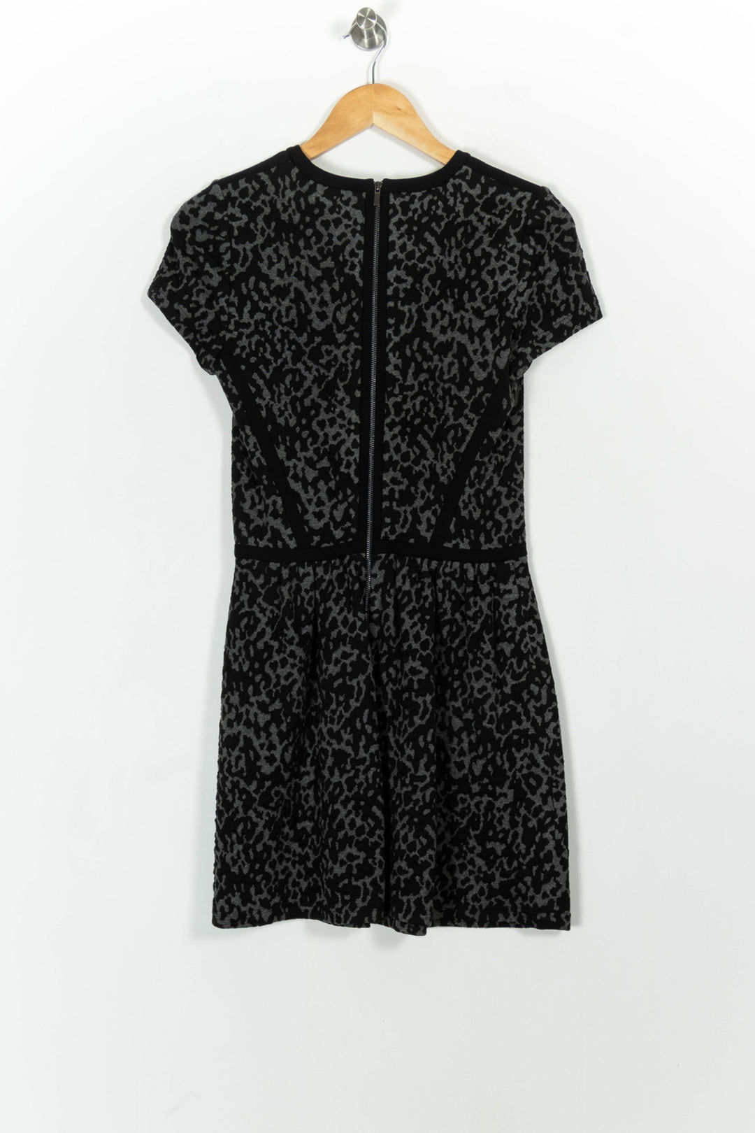 Robe Courte Noire et Grise - Taille XS/34 de la marque Comptoir des Cotonniers | PARAD102896 - Vendu par Paradigme - Image 4