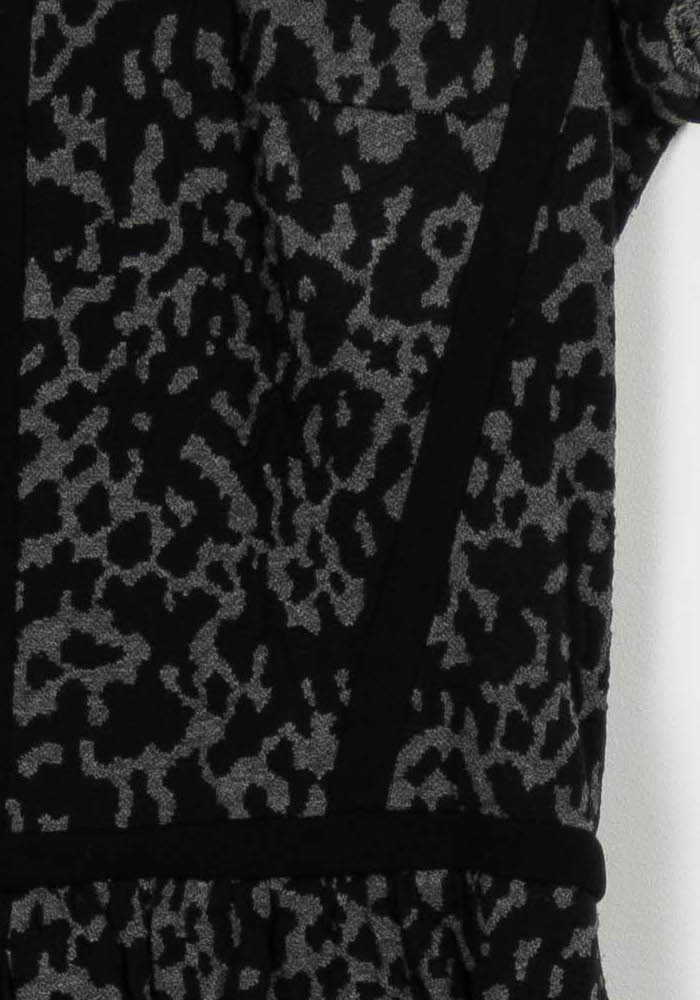Robe Courte Noire et Grise - Taille XS/34 de la marque Comptoir des Cotonniers | PARAD102896 - Vendu par Paradigme - Image 3