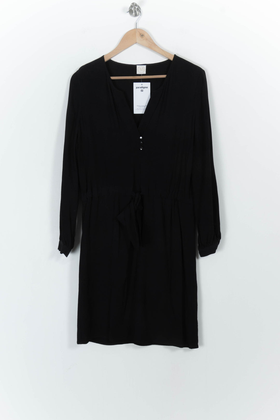 Robe Noire - Taille XS/34 de la marque Des petits hauts | PARAD102897 - Vendu par Paradigme - Image 2