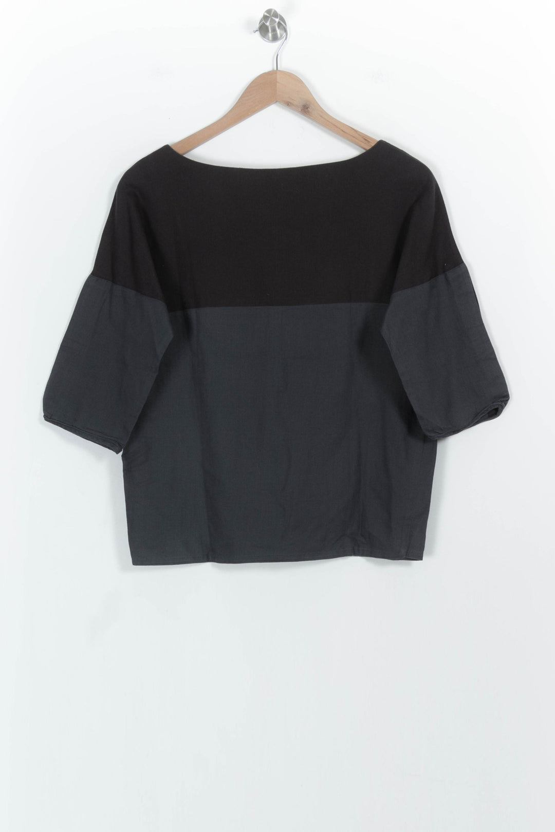 Blouse Noir et Gris - Taille S/36 de la marque Comptoir des Cotonniers | PARAD102902 - Vendu par Paradigme - Image 4
