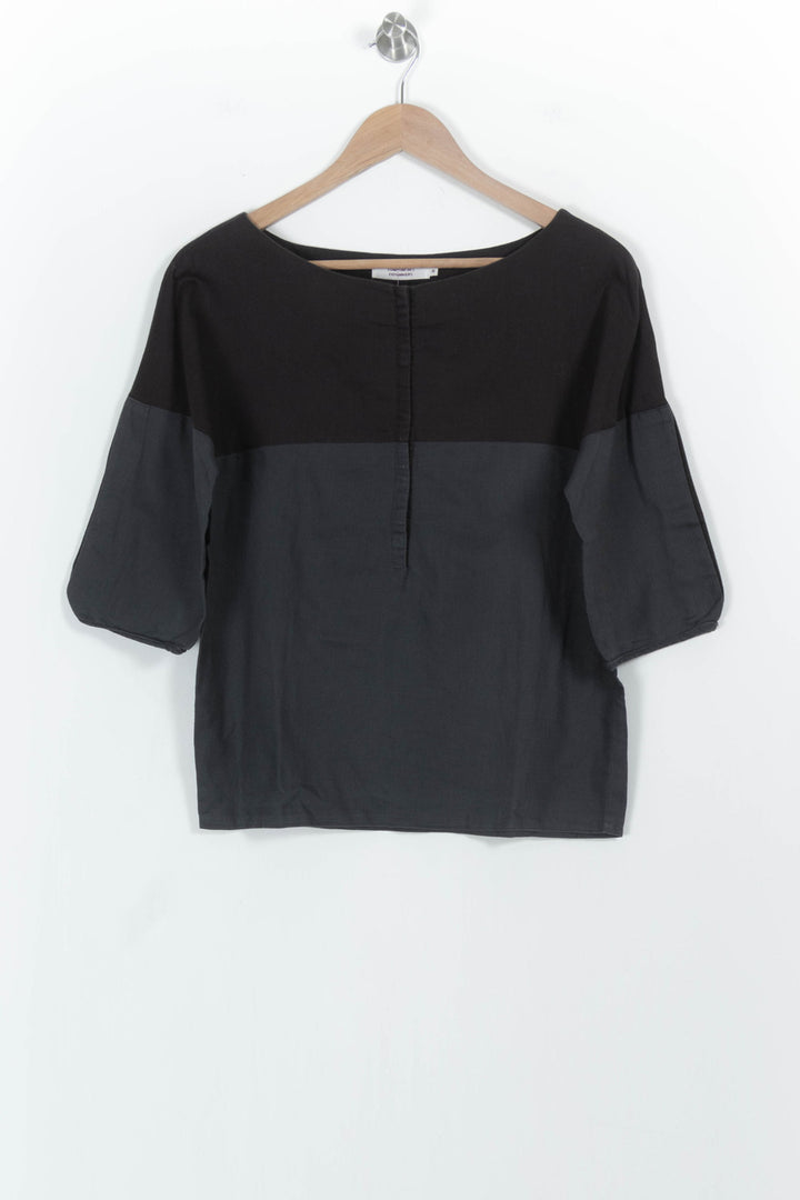 Blouse Noir et Gris - Taille S/36 de la marque Comptoir des Cotonniers | PARAD102902 - Vendu par Paradigme - Image 2