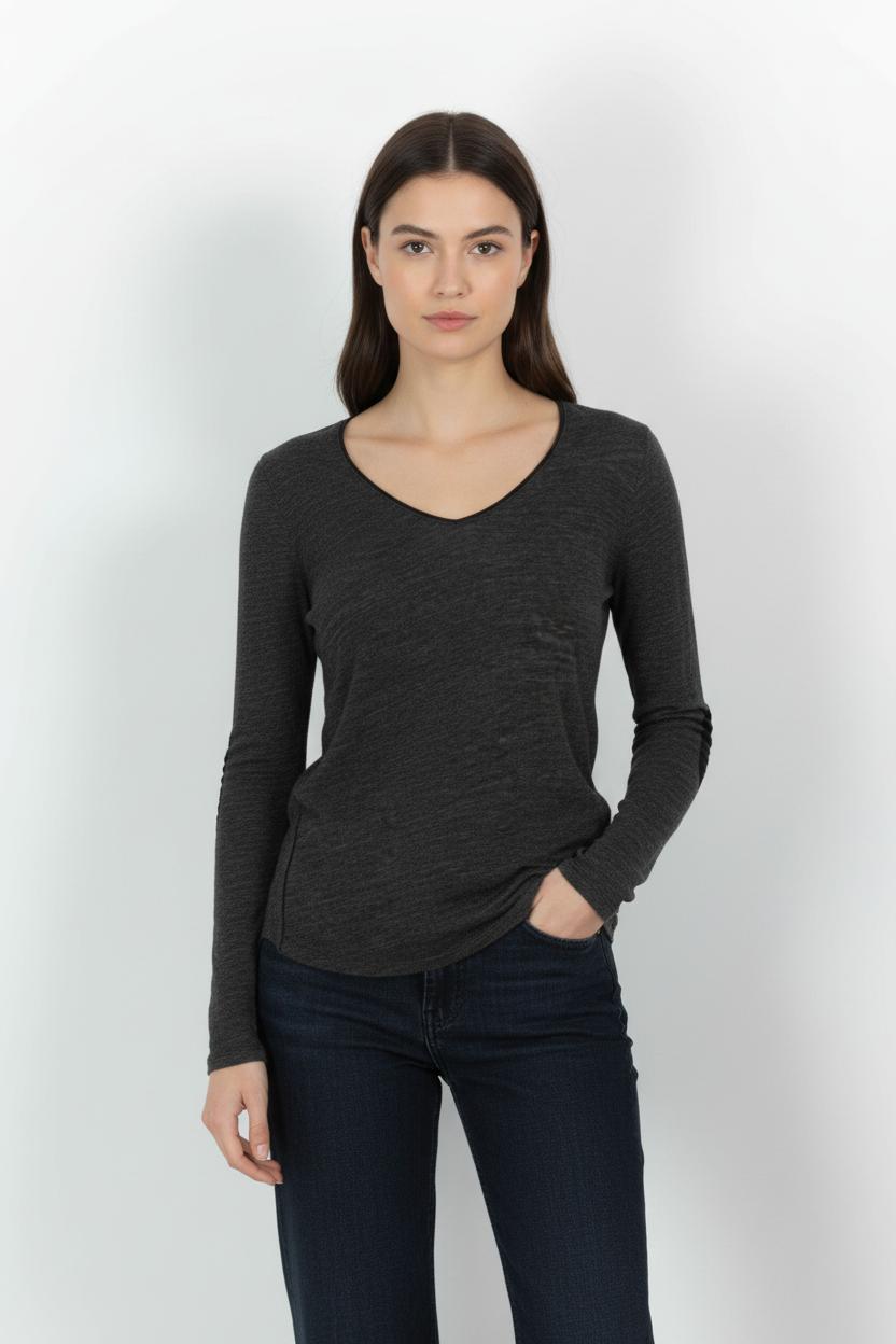 Pull Gris - Taille S/36 de la marque Pablo | PARAD102903 - Vendu par Paradigme - Image 1