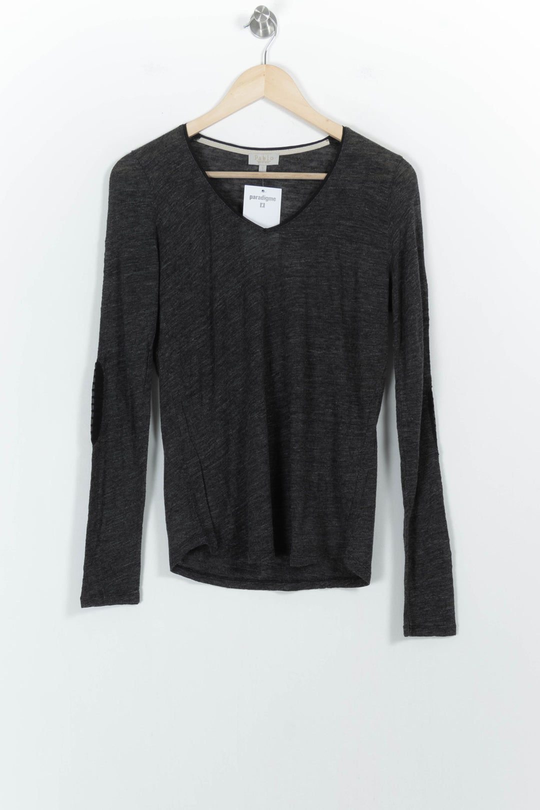 Pull Gris - Taille S/36 de la marque Pablo | PARAD102903 - Vendu par Paradigme - Image 2