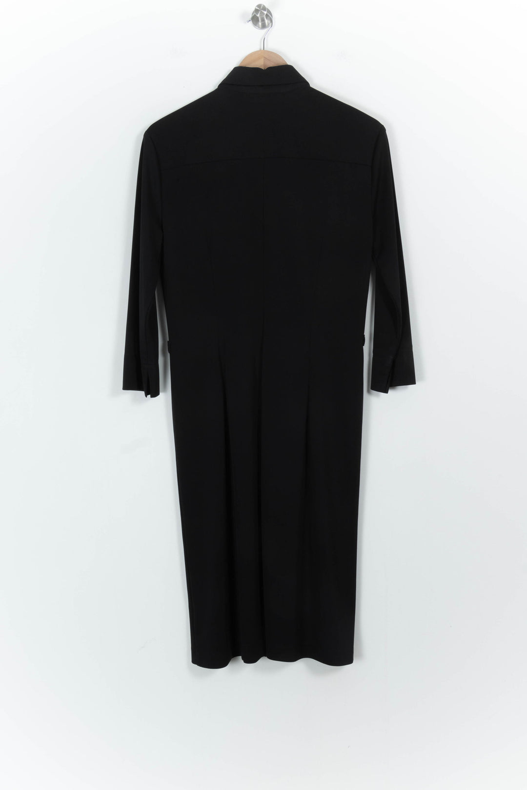Robe chemise noire - Taille XXL/44 de la marque Caroll | PARAD102904 - Vendu par Paradigme - Image 4