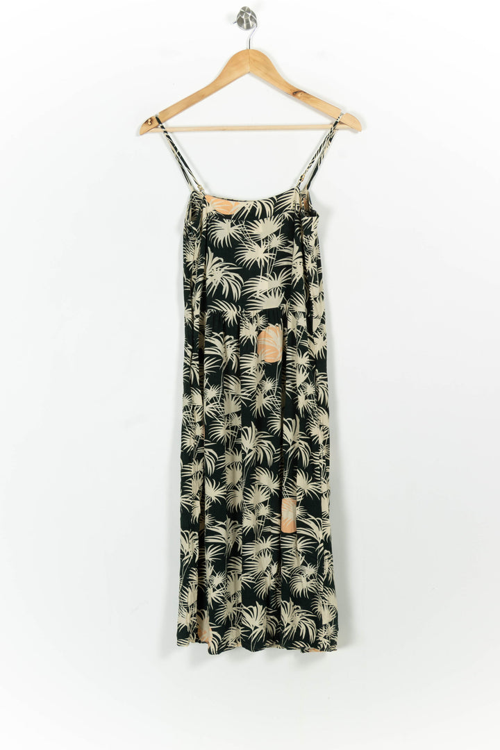Robe Longue Verte et Beige - Taille S/36 de la marque Des petits hauts | PARAD102905 - Vendu par Paradigme - Image 4