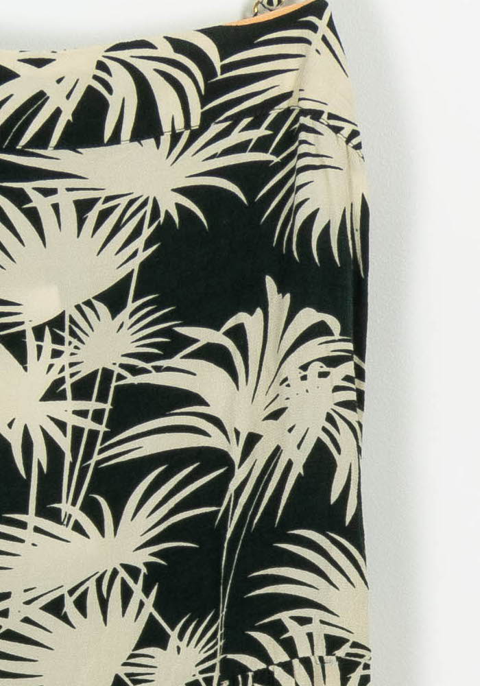 Robe Longue Verte et Beige - Taille S/36 de la marque Des petits hauts | PARAD102905 - Vendu par Paradigme - Image 3