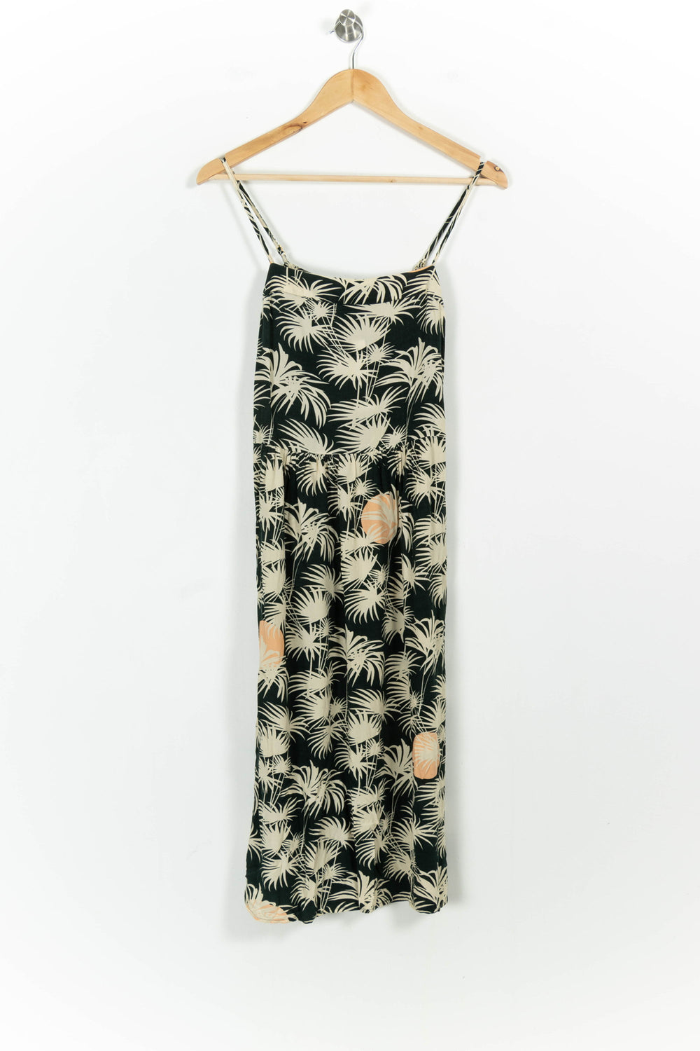 Robe Longue Verte et Beige - Taille S/36 de la marque Des petits hauts | PARAD102905 - Vendu par Paradigme - Image 2