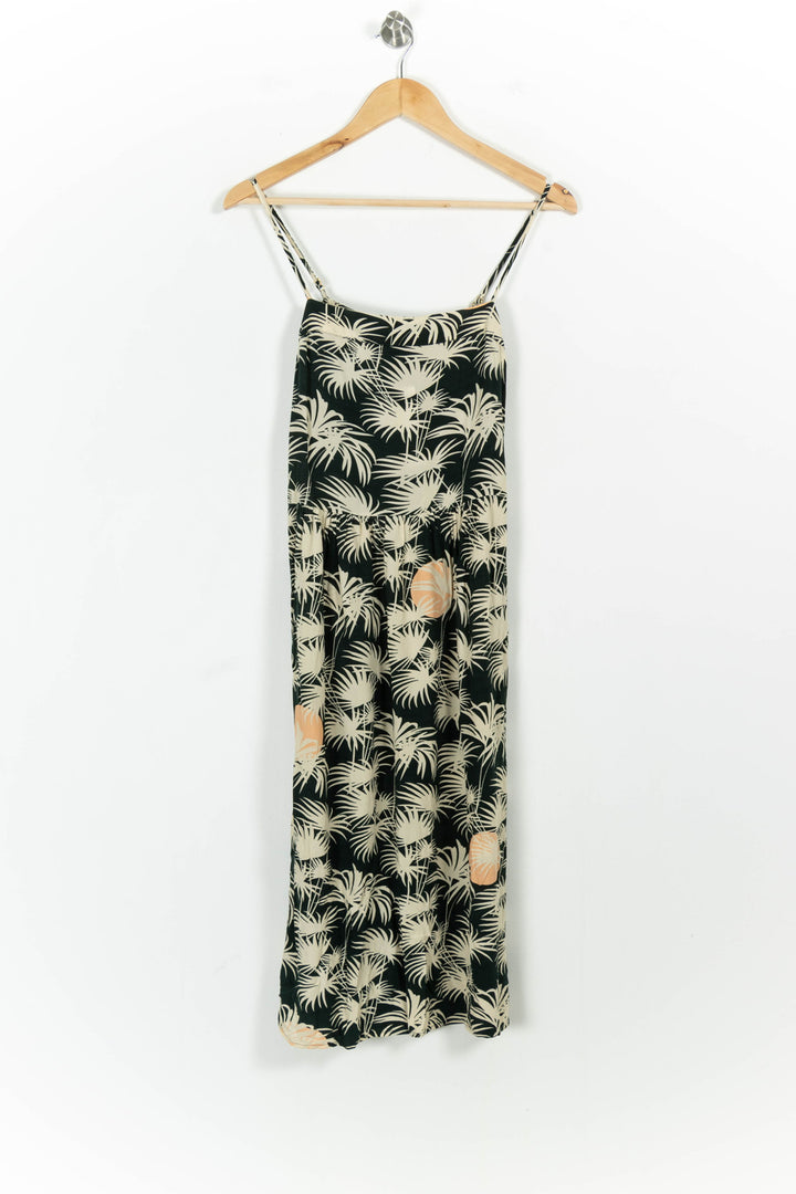Robe Longue Verte et Beige - Taille S/36 de la marque Des petits hauts | PARAD102905 - Vendu par Paradigme - Image 2